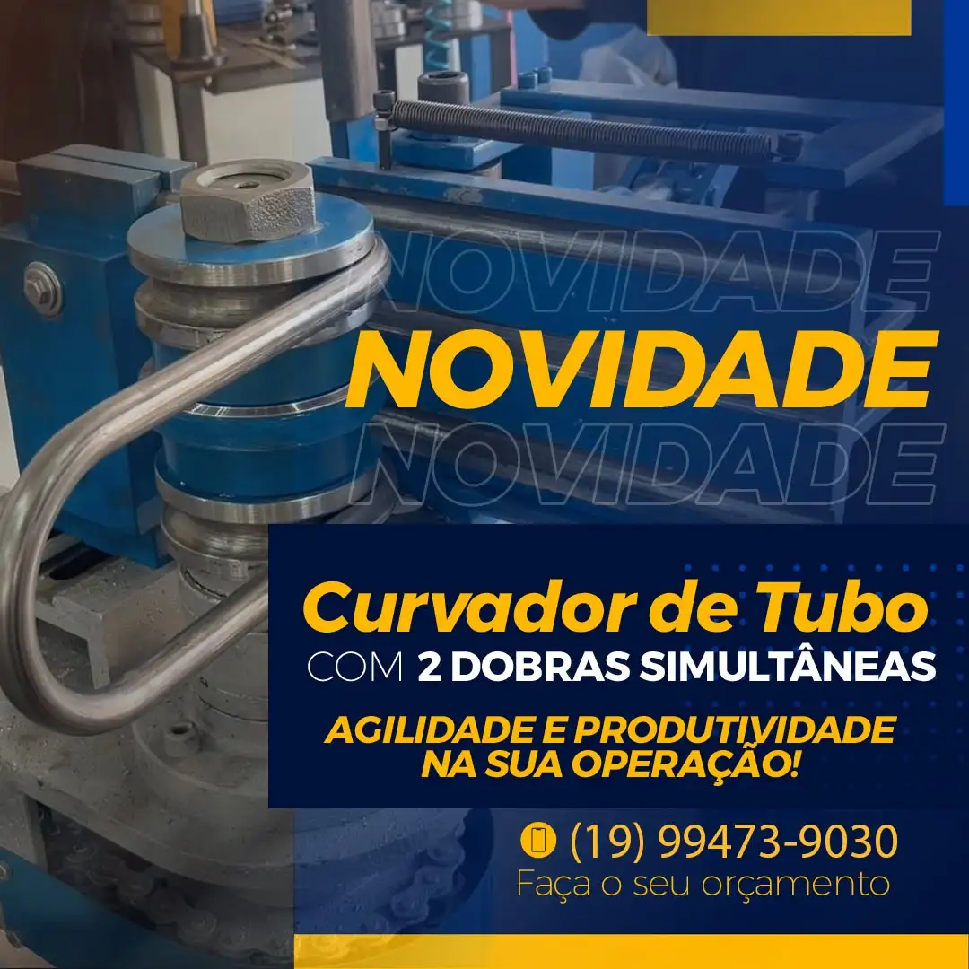 Vídeo de curvador de tubo tradicional AGA em operação