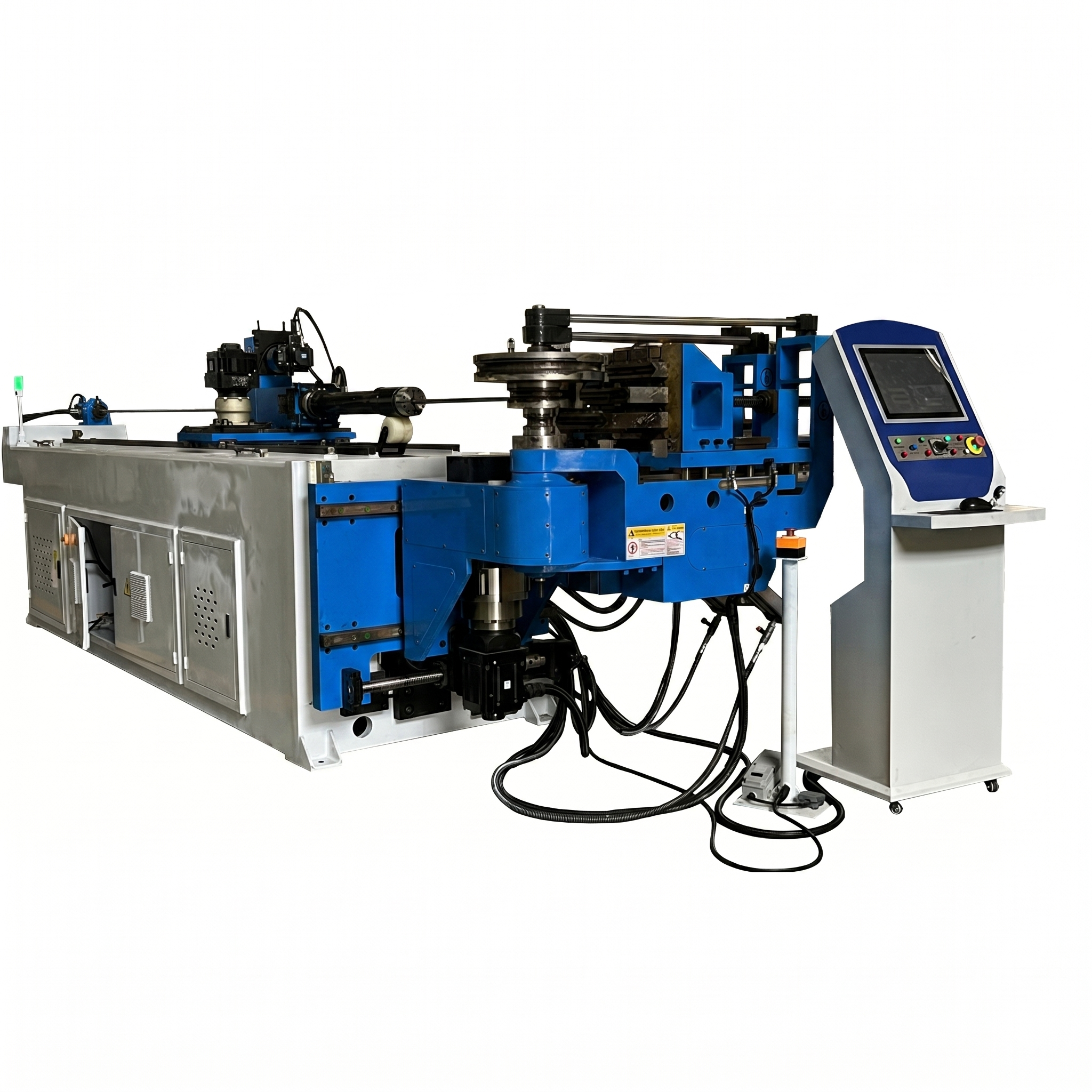 Linha Precisão CNC 5 Eixos AGA — curvadora topo de linha GA-xA5 com raio variável