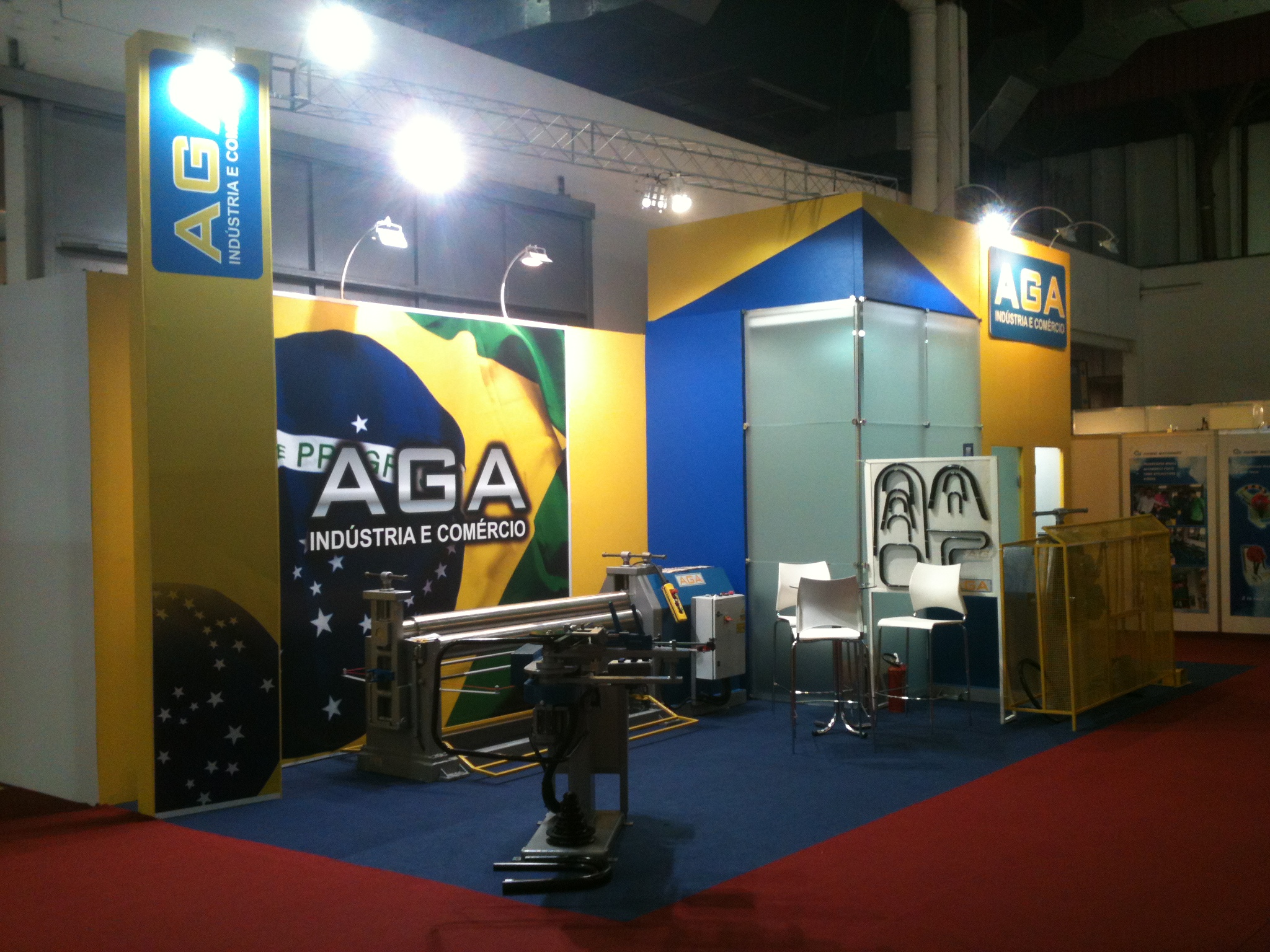 AGA Máquinas na Feira CCM 2013