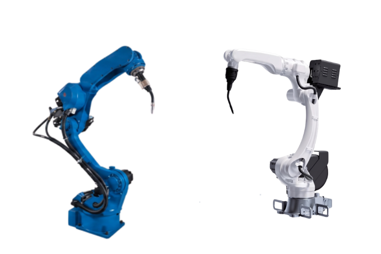 Célula robotizada de solda MIG/MAG AGA — automação industrial